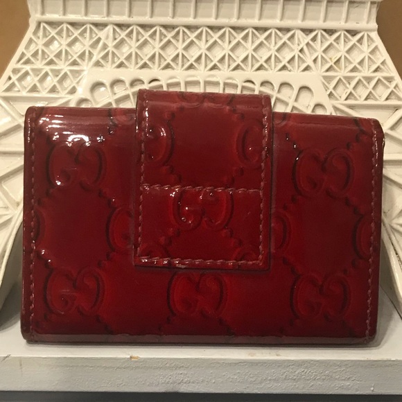 Authentic GUCCI Shima GG Logo Patent 6 Key Case - Picture 15 of 15